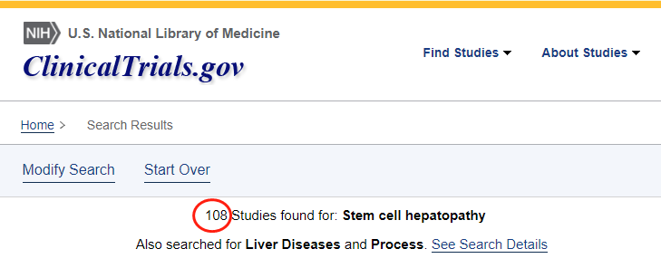 干細(xì)胞治療肝病的臨床試驗(yàn)數(shù)量 干細(xì)胞治療肝病的臨床試驗(yàn)數(shù)量