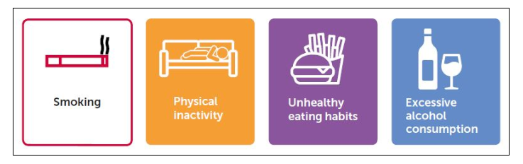行為風(fēng)險因素(可以改變)