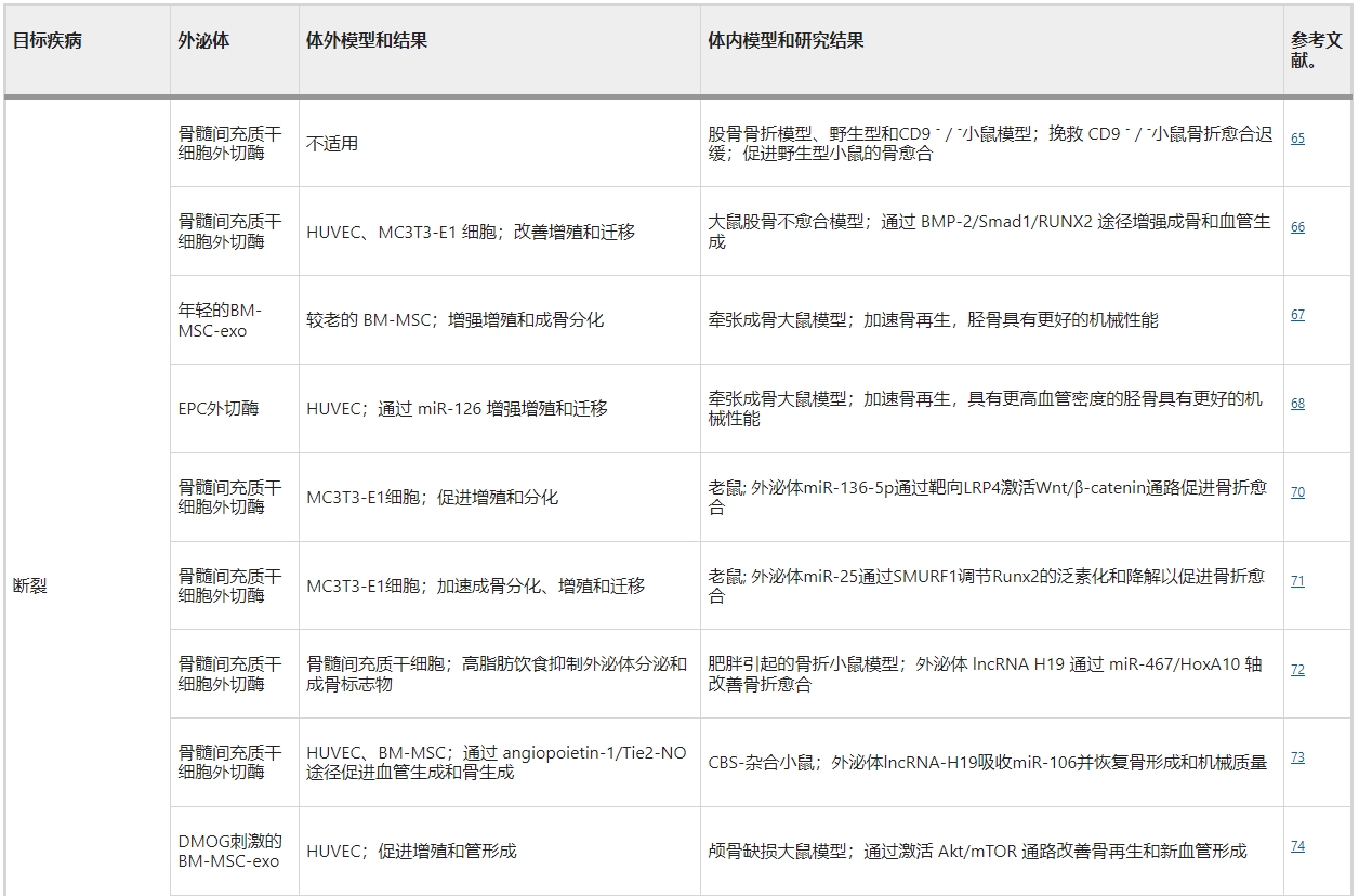 干細(xì)胞外泌體治療斷裂