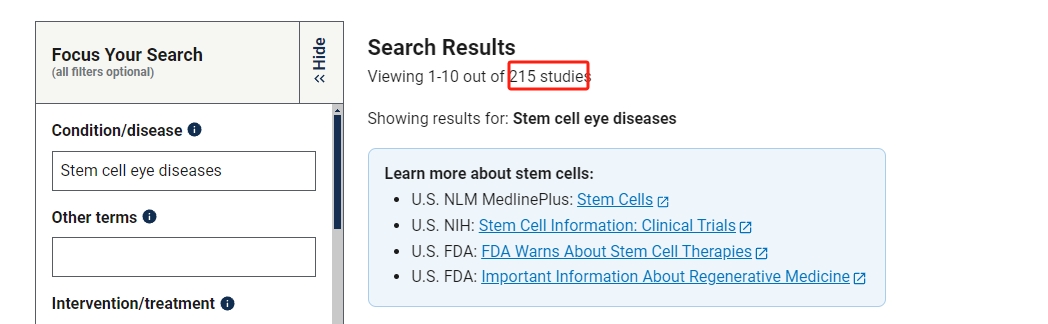 干細(xì)胞治療眼部疾病的臨床研究進(jìn)展 干細(xì)胞治療眼部疾病的臨床研究進(jìn)展