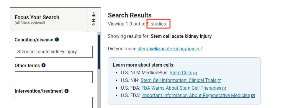干細(xì)胞治療急性腎損傷的臨床研究進(jìn)展 干細(xì)胞治療急性腎損傷的臨床研究進(jìn)展