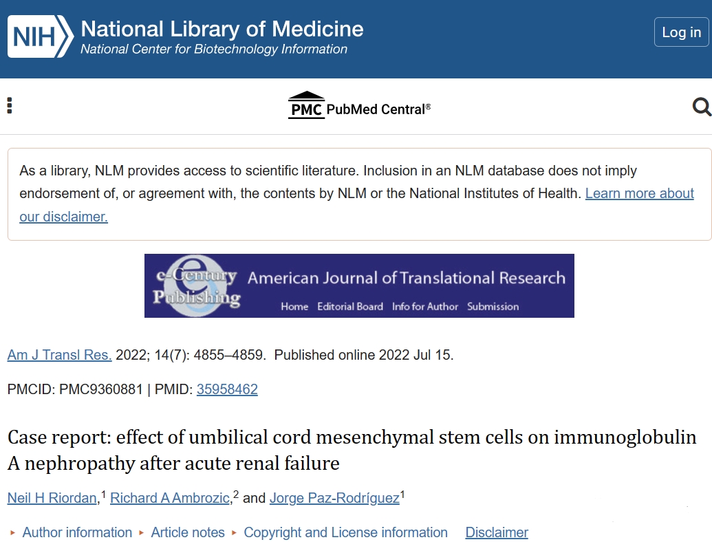 2020年干細(xì)胞治療慢性腎病臨床案例 2020年干細(xì)胞治療慢性腎病臨床案例