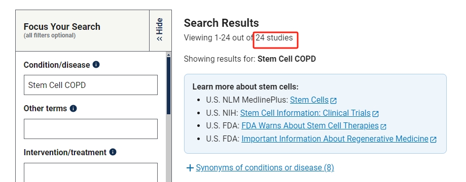 干細胞治療慢性阻塞性肺病的臨床研究進展