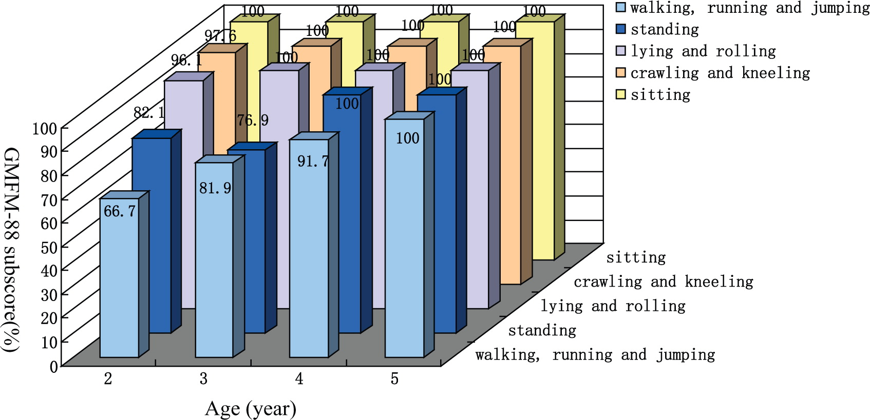 圖 1.?GMFM-88 子分?jǐn)?shù)。