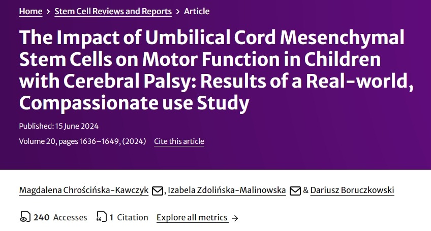 臍帶間充質(zhì)干細(xì)胞對(duì)腦癱兒童運(yùn)動(dòng)功能的影響 臍帶間充質(zhì)干細(xì)胞對(duì)腦癱兒童運(yùn)動(dòng)功能的影響