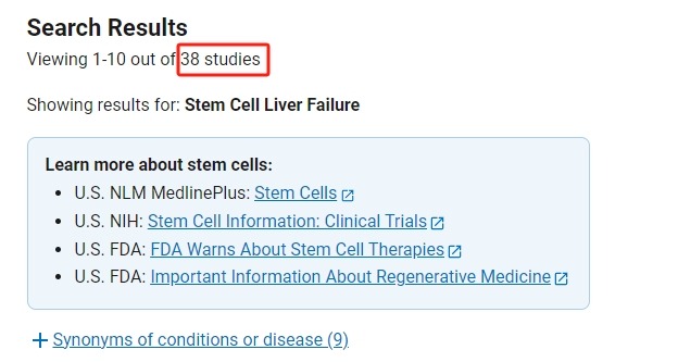 干細(xì)胞治療肝衰竭的臨床研究進(jìn)展 干細(xì)胞治療肝衰竭的臨床研究進(jìn)展