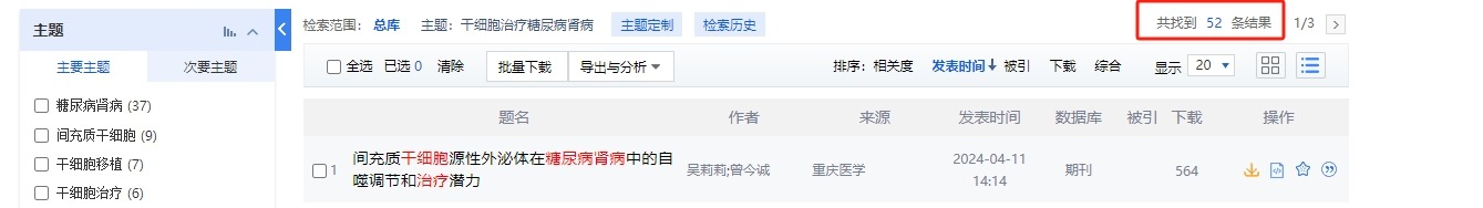 干細(xì)胞治療糖尿病腎病臨床研究進(jìn)展 干細(xì)胞治療糖尿病腎病臨床研究進(jìn)展
