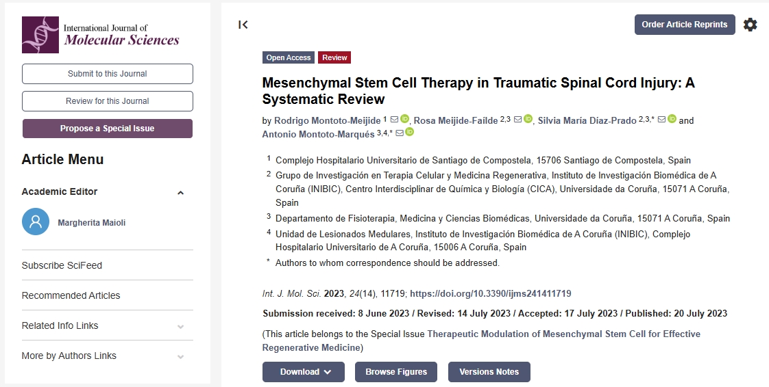 間充質干細胞治療創(chuàng)傷性脊髓損傷：系統(tǒng)評價
