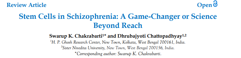 干細(xì)胞治療精神分裂癥：顛覆性技術(shù)還是遙不可及的科學(xué)