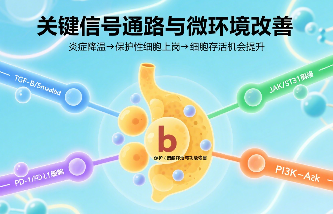 干細(xì)胞關(guān)鍵信號通路與微環(huán)境改善?