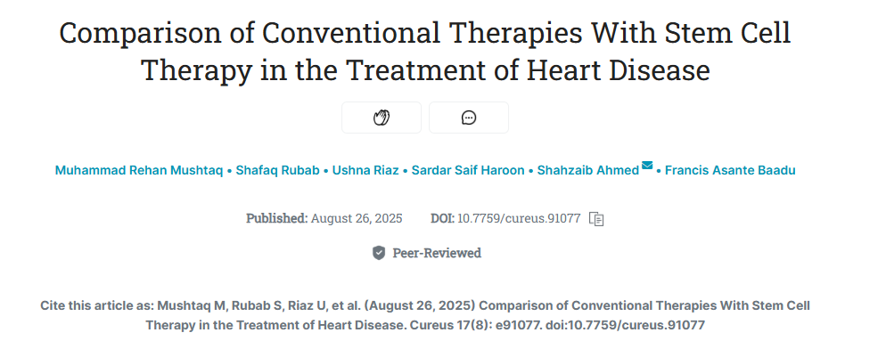 心臟病人新希望？干細胞治療如何讓心臟“重獲活力”，遠超傳統(tǒng)治療