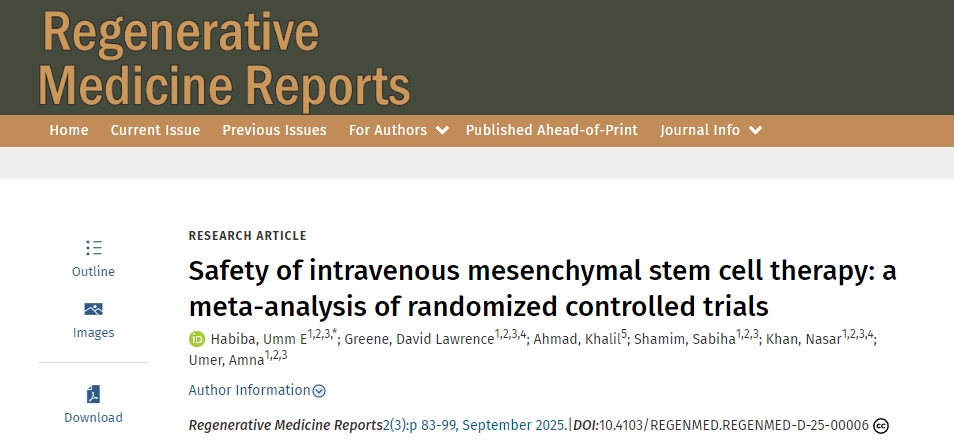 靜脈間充質(zhì)干細(xì)胞治療的安全性：隨機(jī)對(duì)照試驗(yàn)的薈萃分析