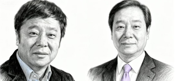 鄧宏魁院士與程濤院士 鄧宏魁院士與程濤院士